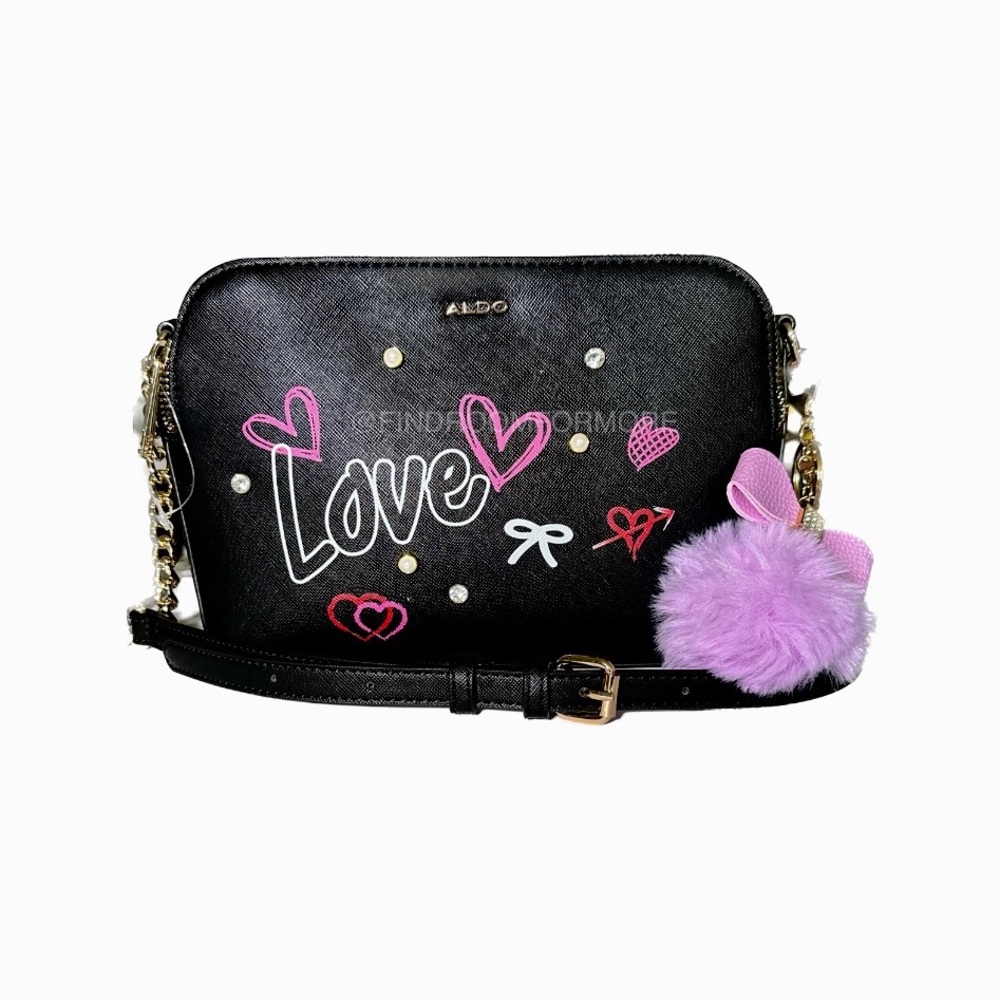 ALDO Love Pearl Embellished Crossbody